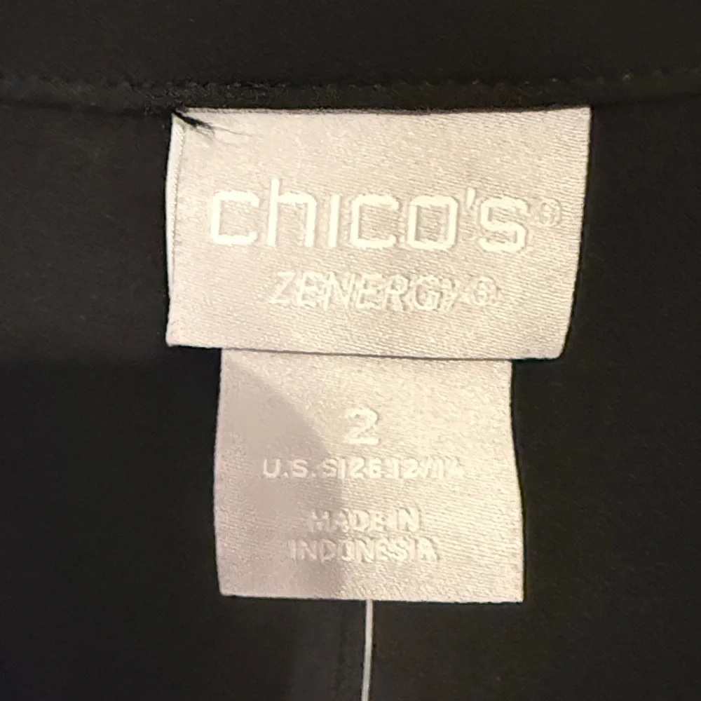 Chico's Elegant Black Top - Picture 2 of 8